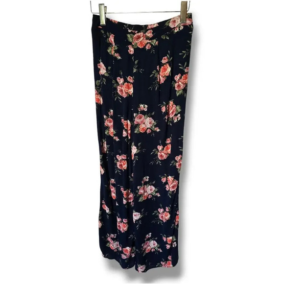 Active USA women's multicolor floral pullover casual pants - small - Picture 3 of 8